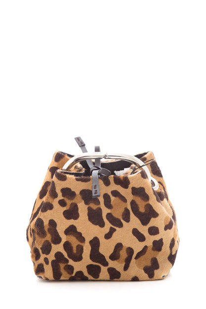 Prada Cheetah Small Pony Hair Handbag