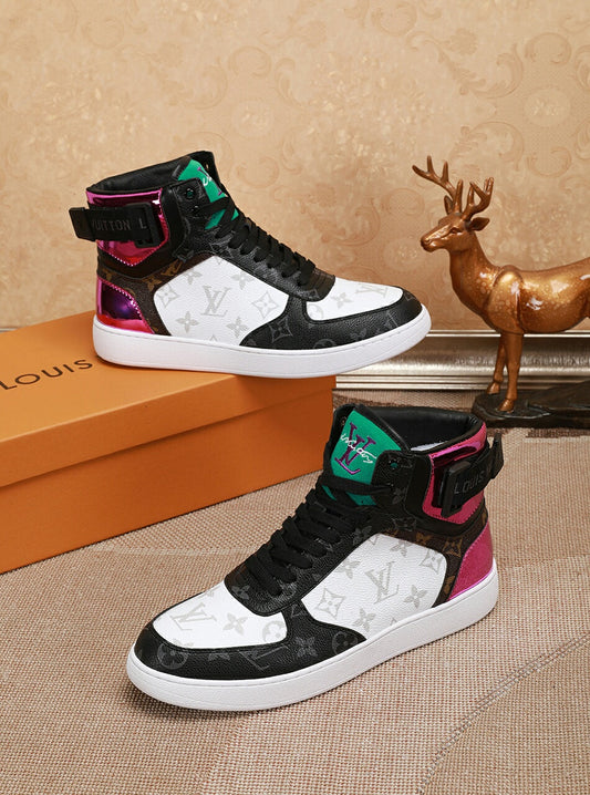 The Bags Vibe - Louis Vuitton High Top White Black Sneaker