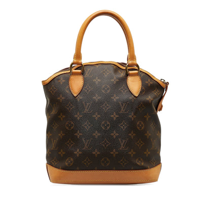 LOUIS VUITTON Monogram Lockit Vertical PM Handbag