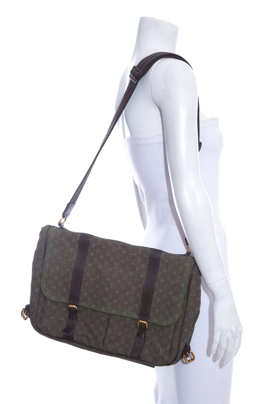 Louis Vuitton Green Monogram Messenger Bag