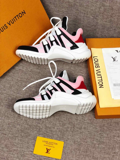 The Bags Vibe - Louis Vuitton Archlight Pink Black Sneaker