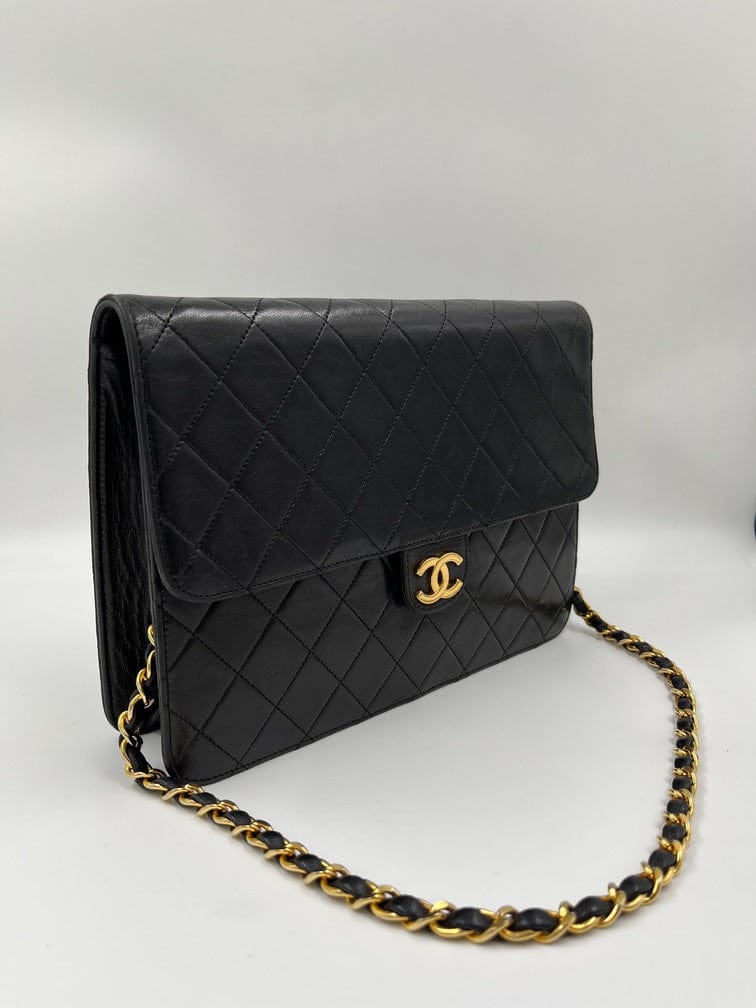 Vintage Black Chanel Flap Bag