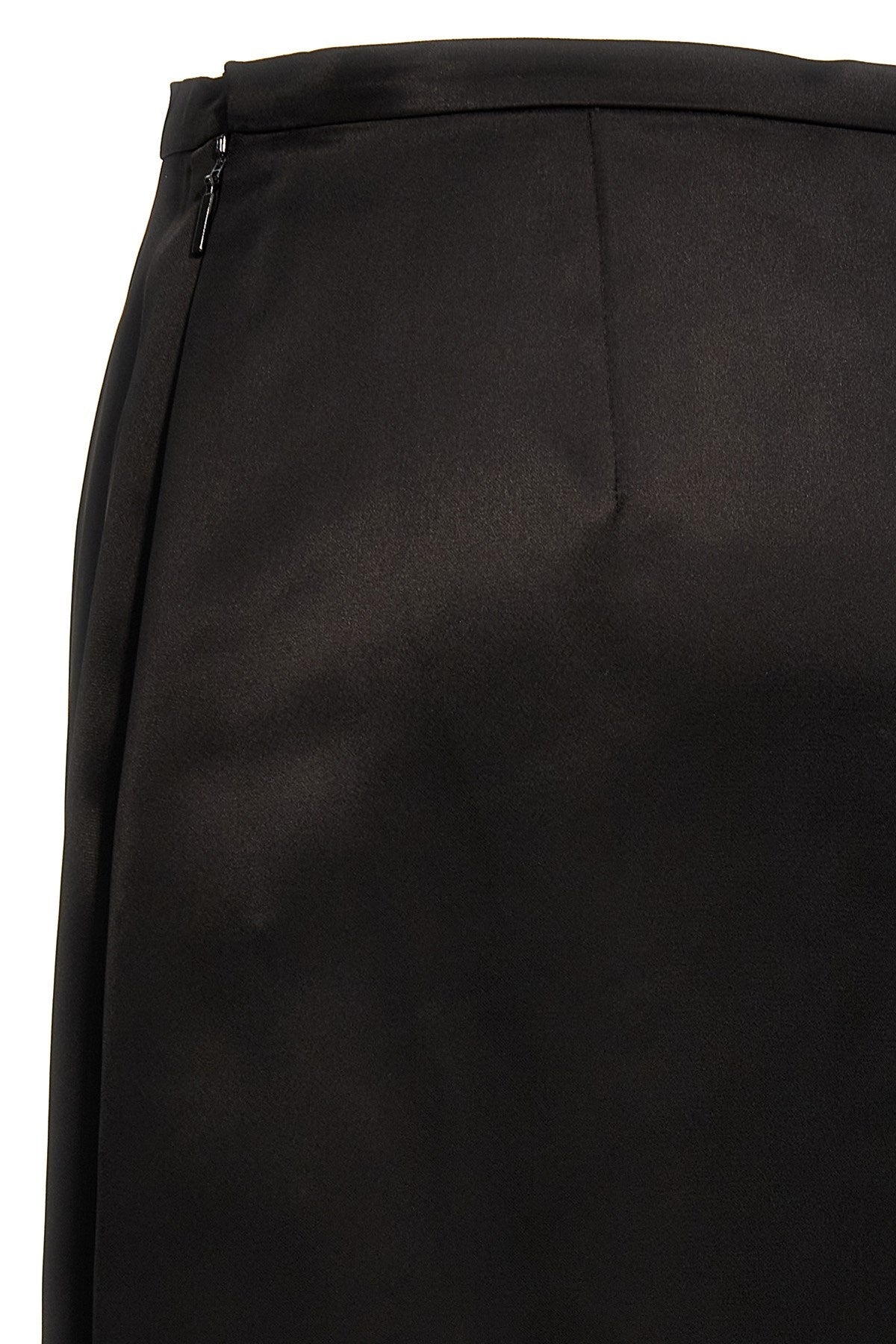 Saint Laurent Women Satin Skirt