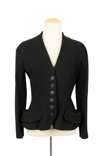 Veste noire Dior