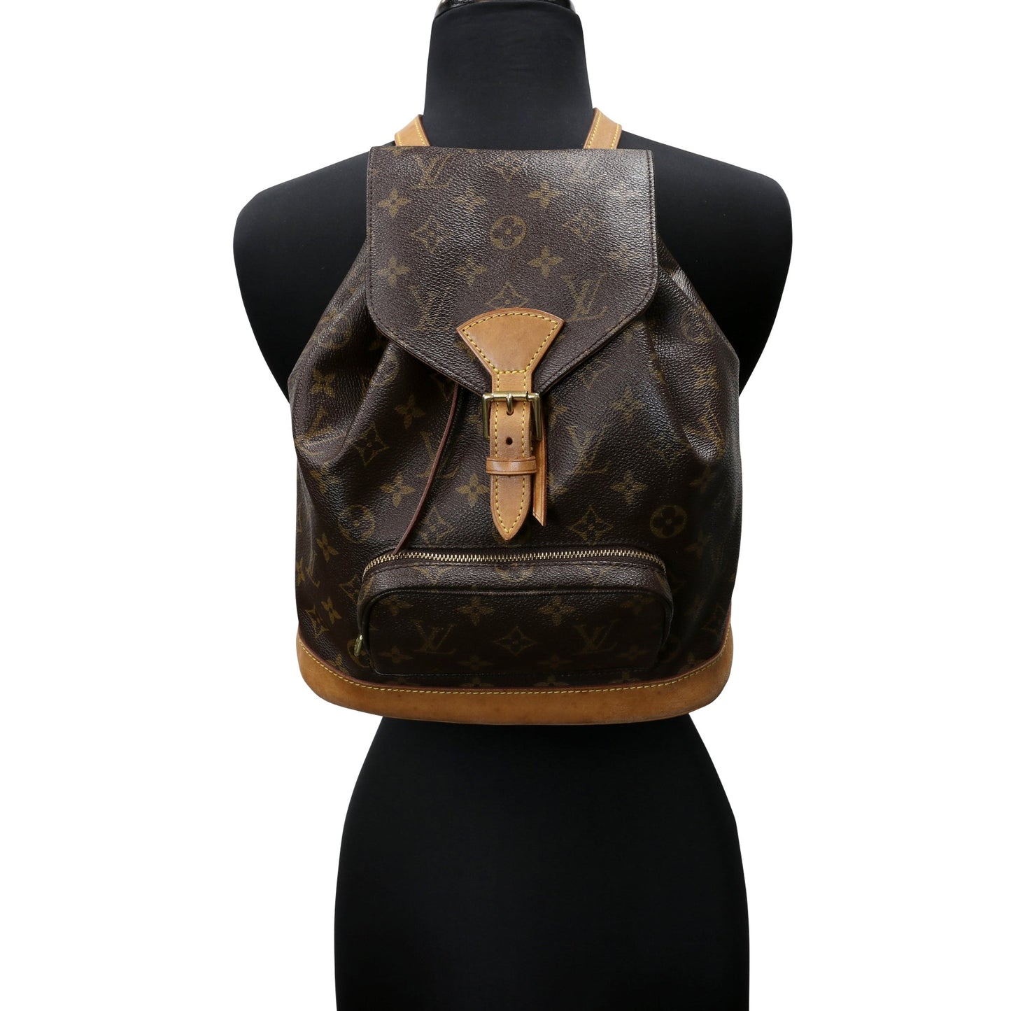 Louis Vuitton Montsouris Mini Drawstring Travel Backpack LV-B1009P-A001