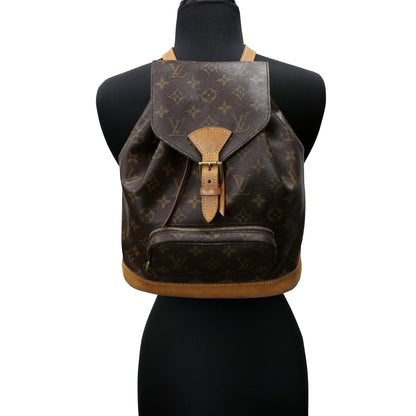 Louis Vuitton Montsouris Mini Drawstring Travel Backpack LV-B1009P-A001