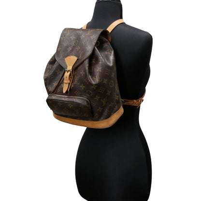 Louis Vuitton Montsouris Mini Drawstring Travel Backpack LV-B1009P-A001