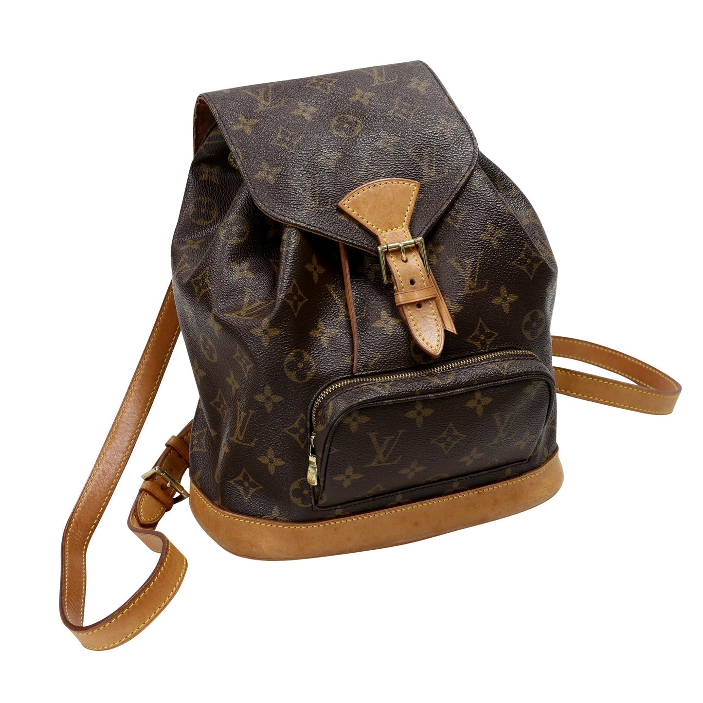 Louis Vuitton Montsouris Mini Drawstring Travel Backpack LV-B1009P-A001