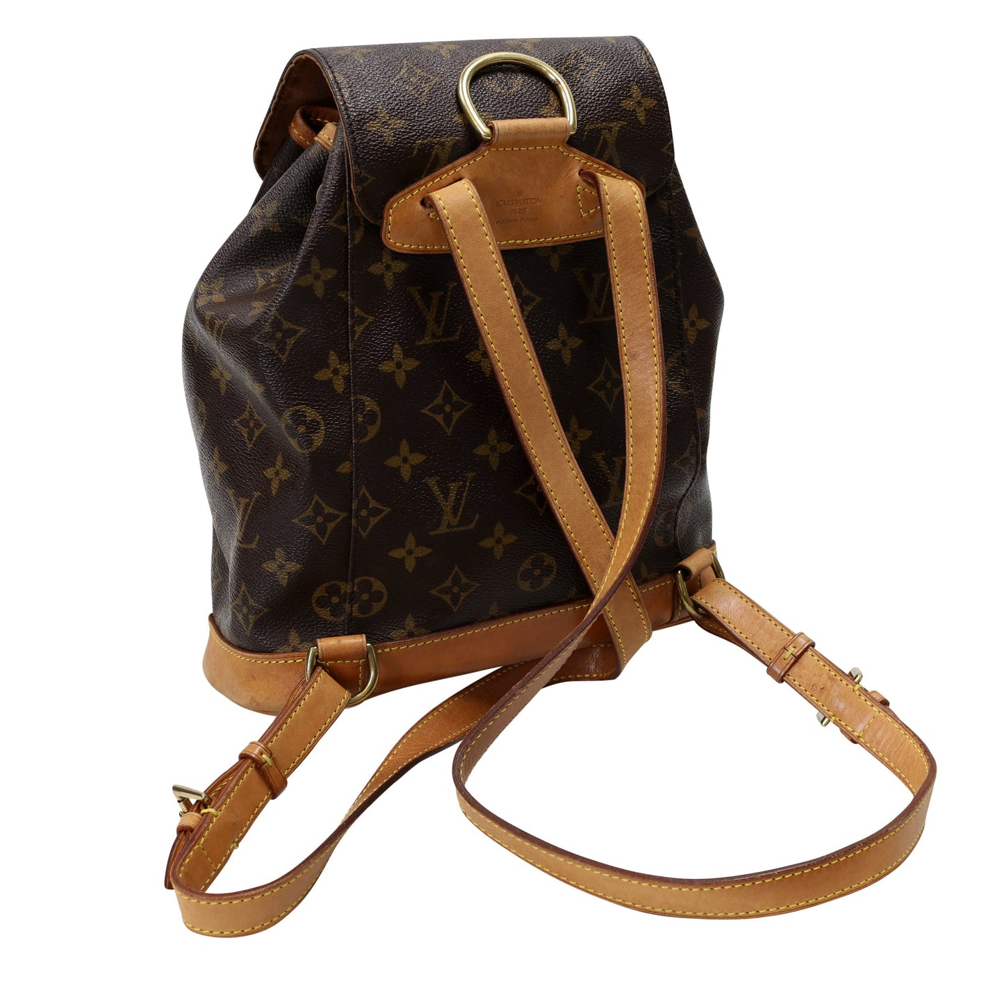 Louis Vuitton Montsouris Mini Drawstring Travel Backpack LV-B1009P-A001