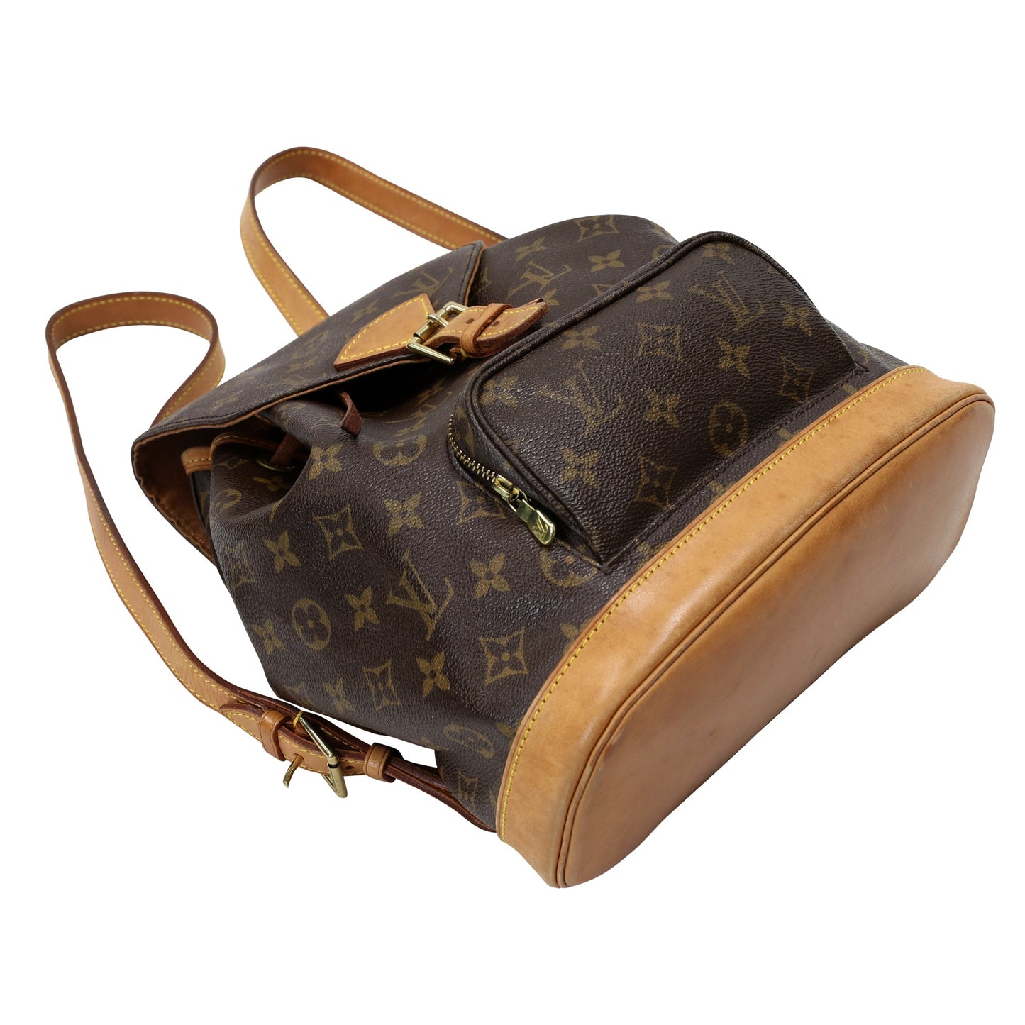 Louis Vuitton Montsouris Mini Drawstring Travel Backpack LV-B1009P-A001