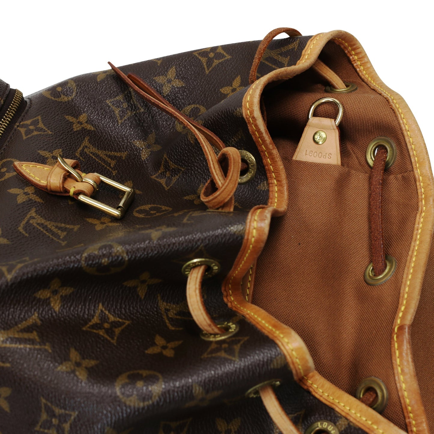 Louis Vuitton Montsouris Mini Drawstring Travel Backpack LV-B1009P-A001