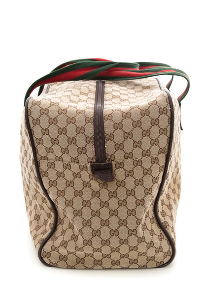 Vintage Gucci Monogram GG Canvas Duffle