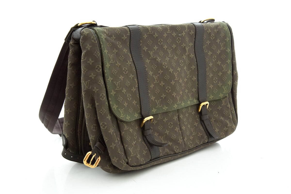 Louis Vuitton Green Monogram Messenger Bag