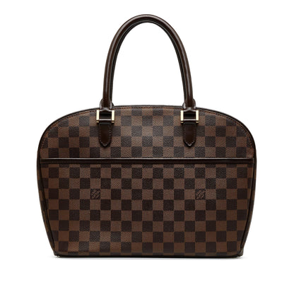 LOUIS VUITTON Damier Ebene Sarria Horizontal Handbag