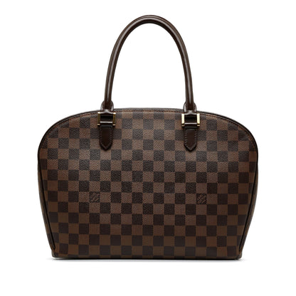 LOUIS VUITTON Damier Ebene Sarria Horizontal Handbag