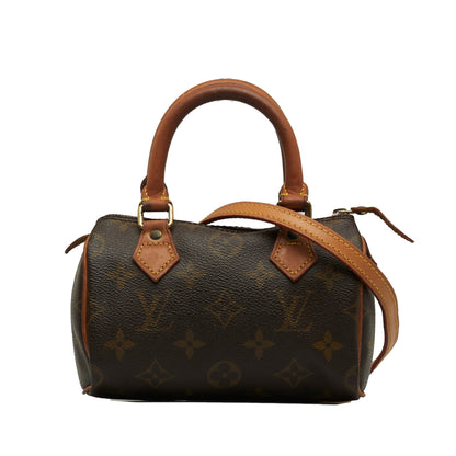 LOUIS VUITTON Monogram Mini HL Speedy Satchel