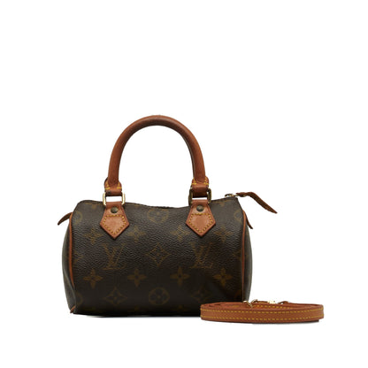 LOUIS VUITTON Monogram Mini HL Speedy Satchel