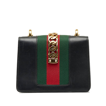 Gucci Sylvie Crossbody Bag Mini Black