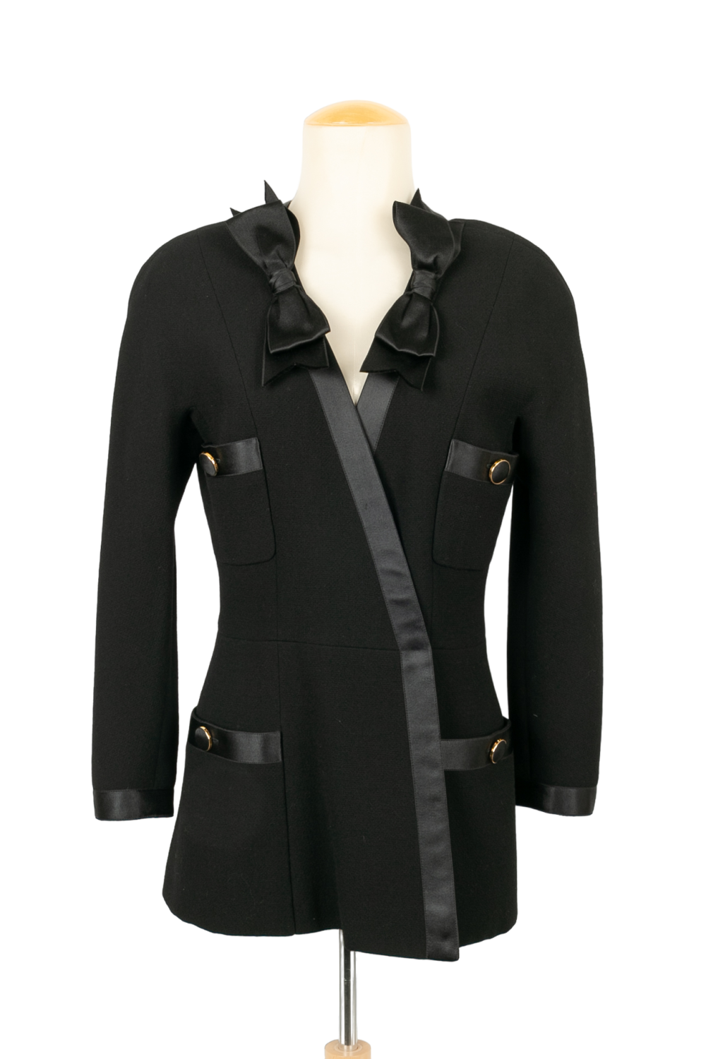 Veste noire Chanel