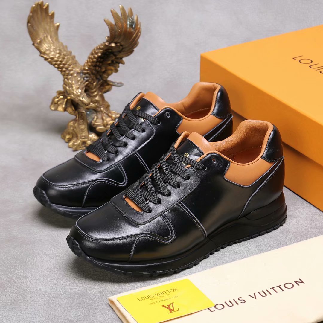 The Bags Vibe - Louis Vuitton Run Away Black Sneaker