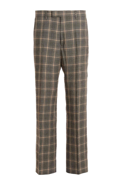 Gucci Men Prince Of Wales Trousers