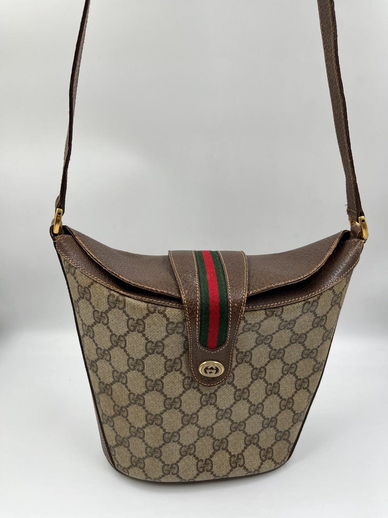 Vintage Gucci Bucket Crossbody Bag