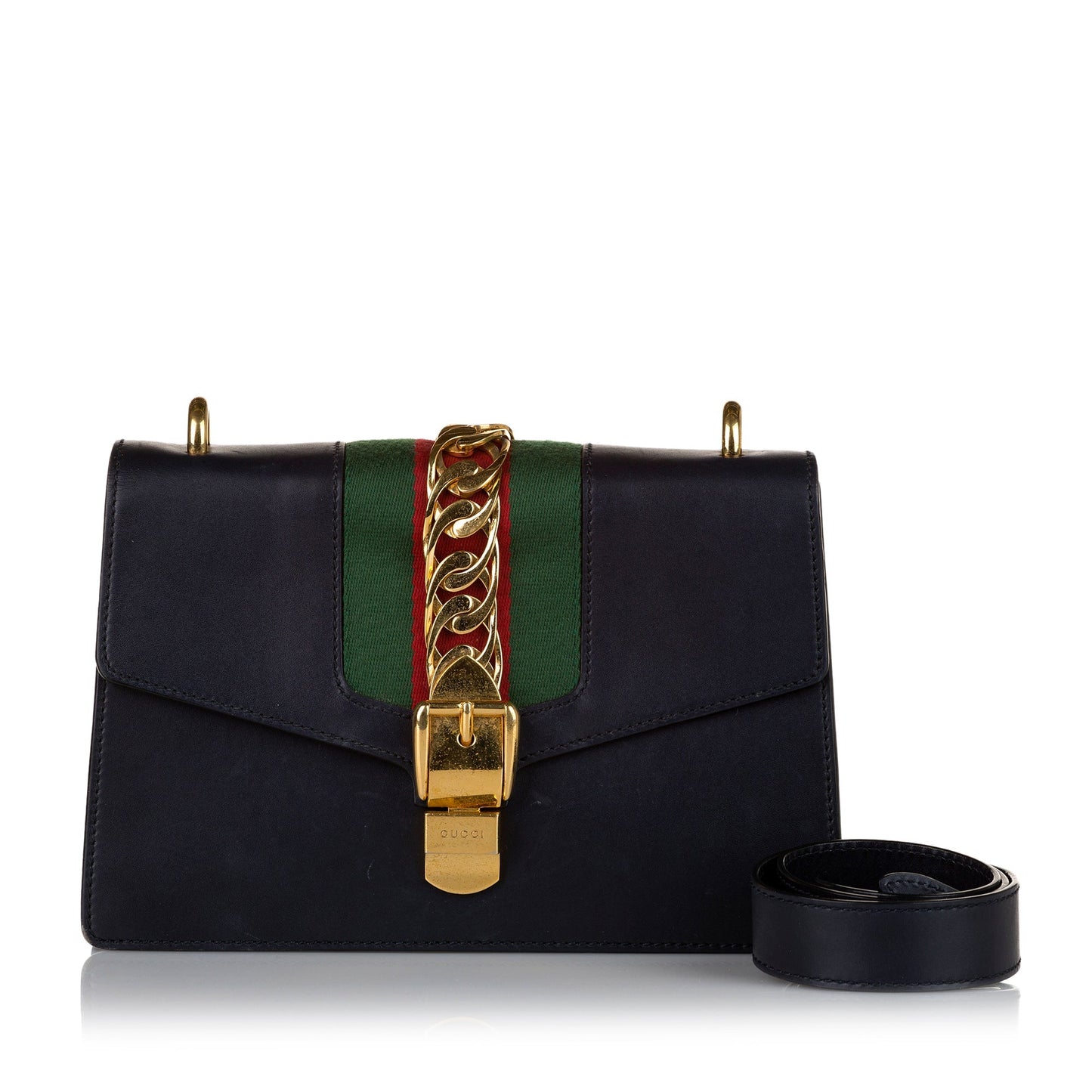 Gucci Sylvie Shoulder Bag Small Black