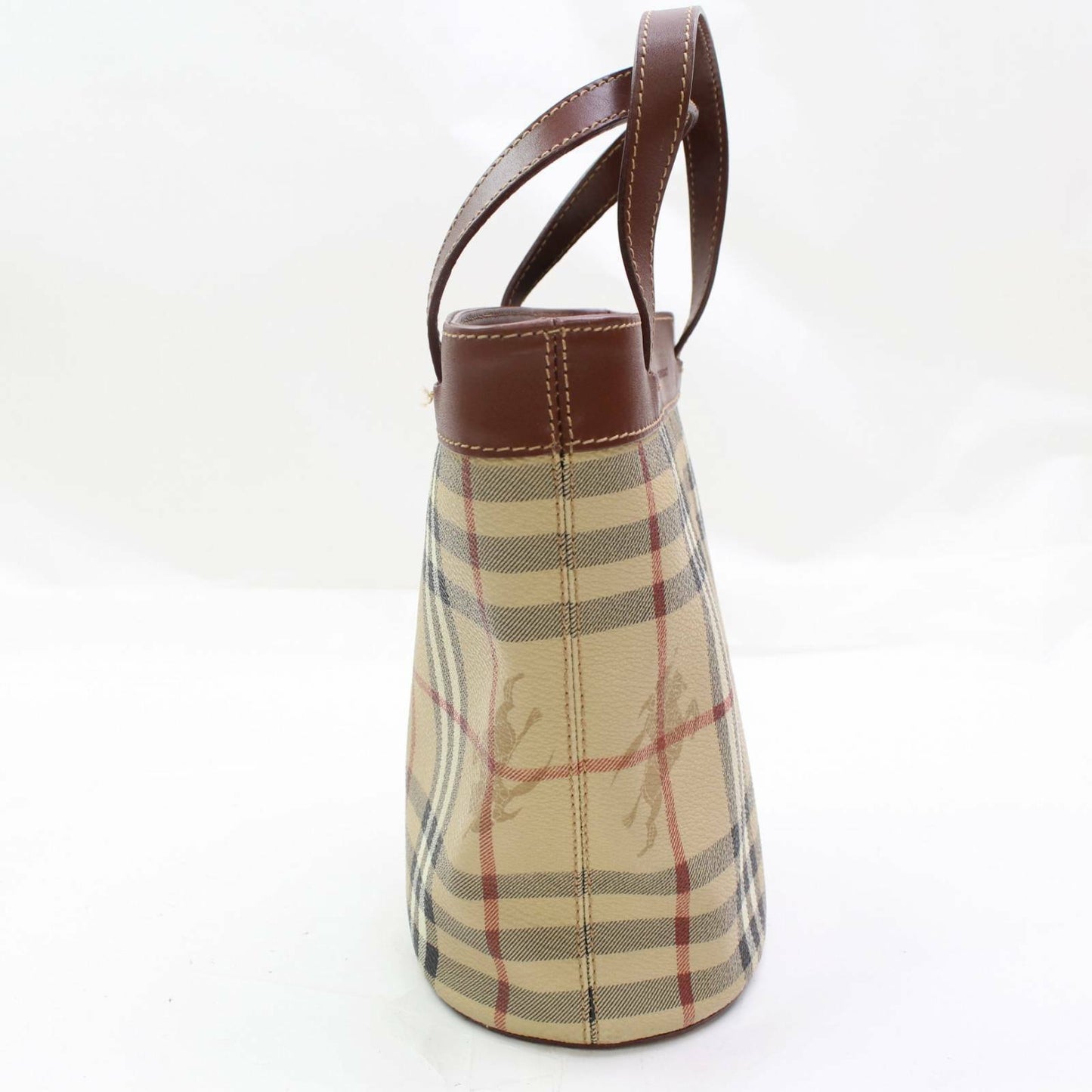 Brand Inspired Burberry London Hand Bag Light Brown PVC (SHC1-14436)