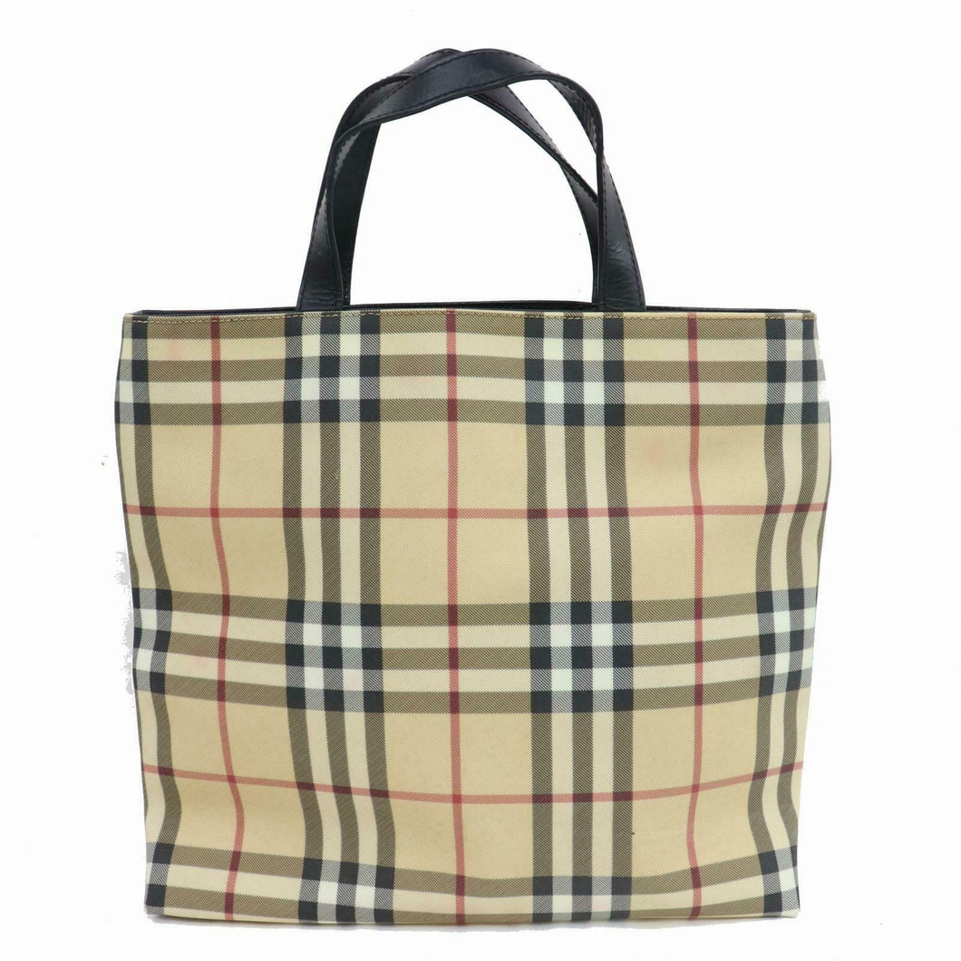 Brand Inspired Burberry London Tote Bag Light Brown PVC (SHC1-14959)