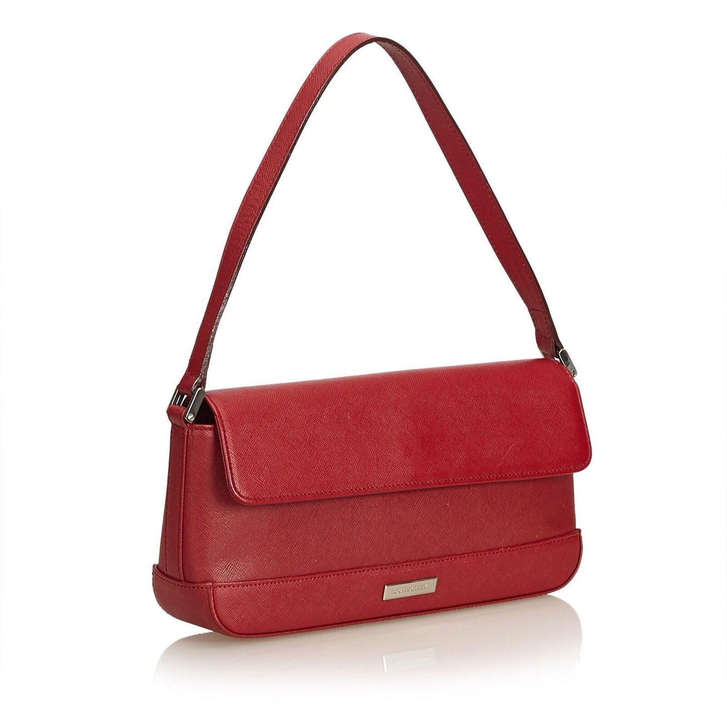 Burberry Red Others Leather Baguette United Kingdom