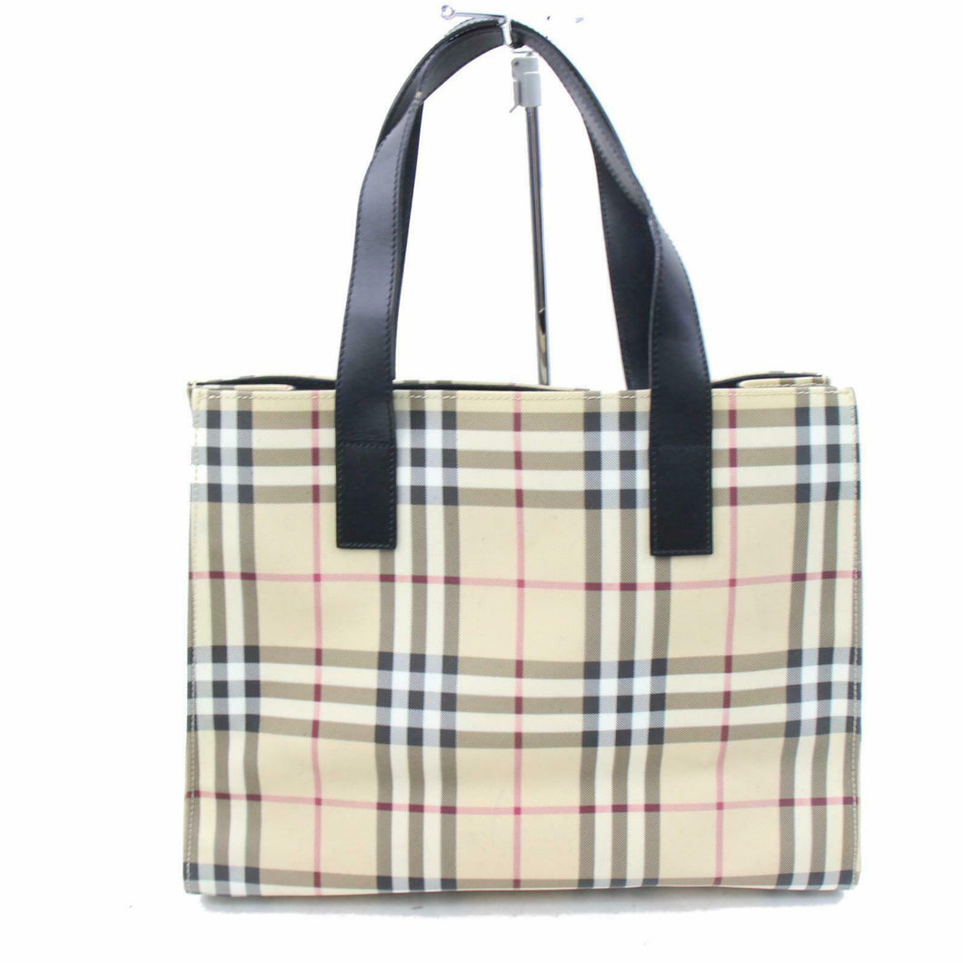 Brand Inspired Burberry Tote Bag Beige PVC (SHC1-14755)