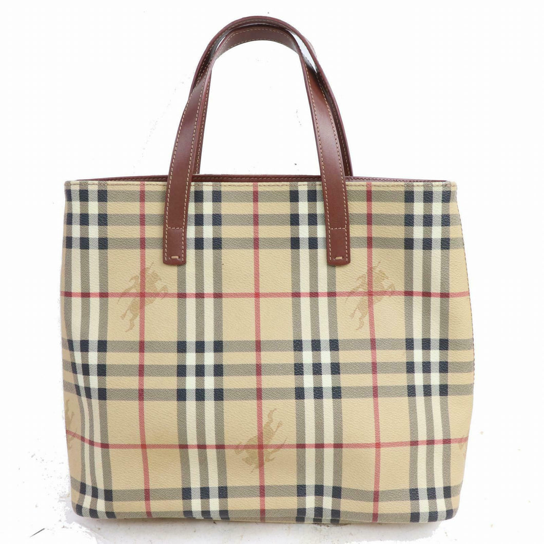 Brand Inspired Burberry London Tote Bag Beige PVC (SHC1-15584)