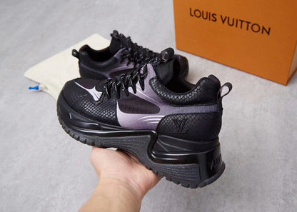 The Bags Vibe - Louis Vuitton Run Away Brown Black Sneaker