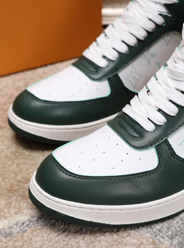 The Bags Vibe - Louis Vuitton Rivoli High Green Sneaker