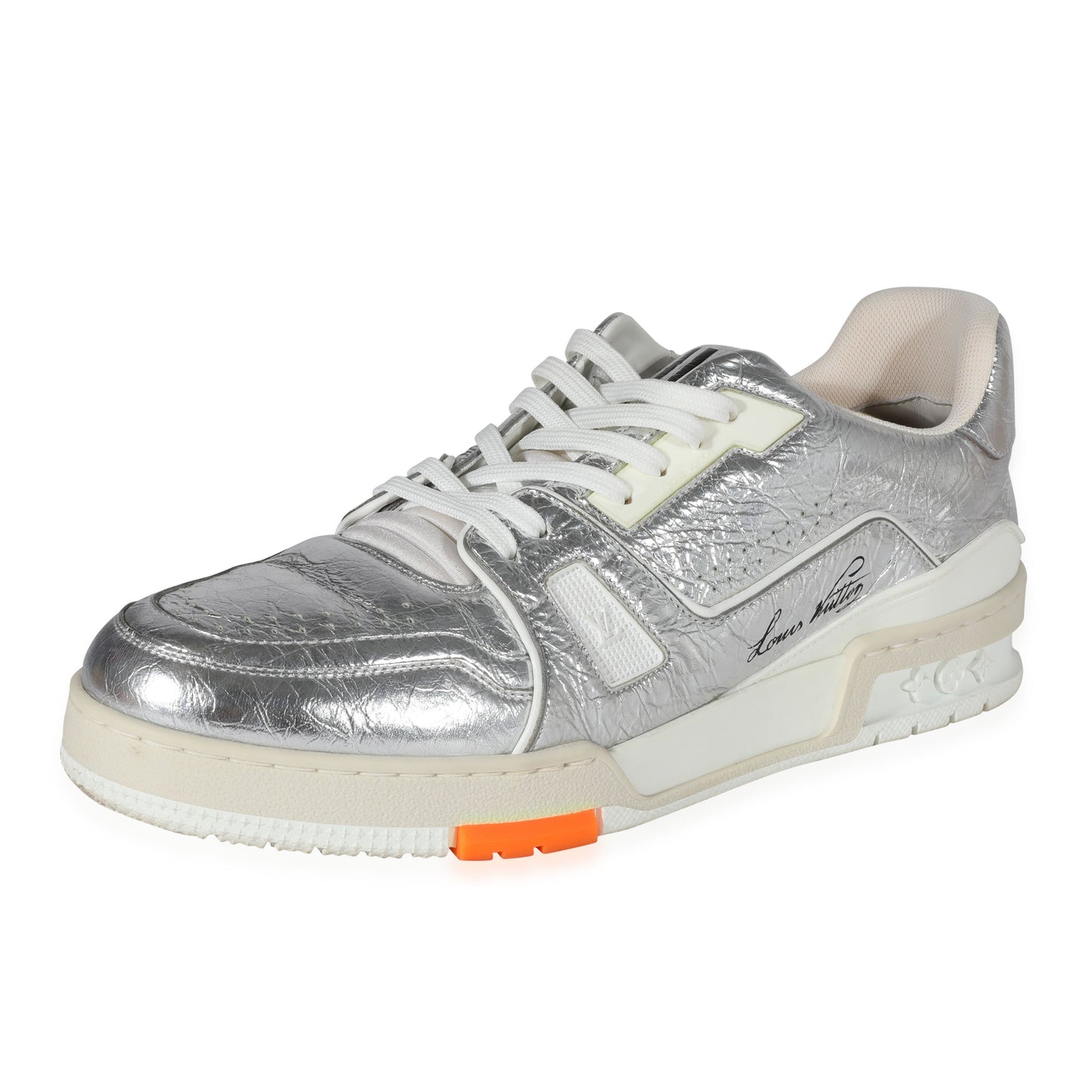 Louis Vuitton -  Louis Vuitton Trainer 'Silver' (8 UK)