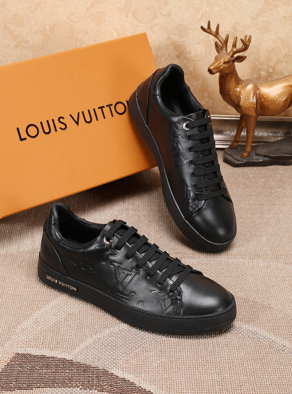 The Bags Vibe - Louis Vuitton Time Out Black Sneaker