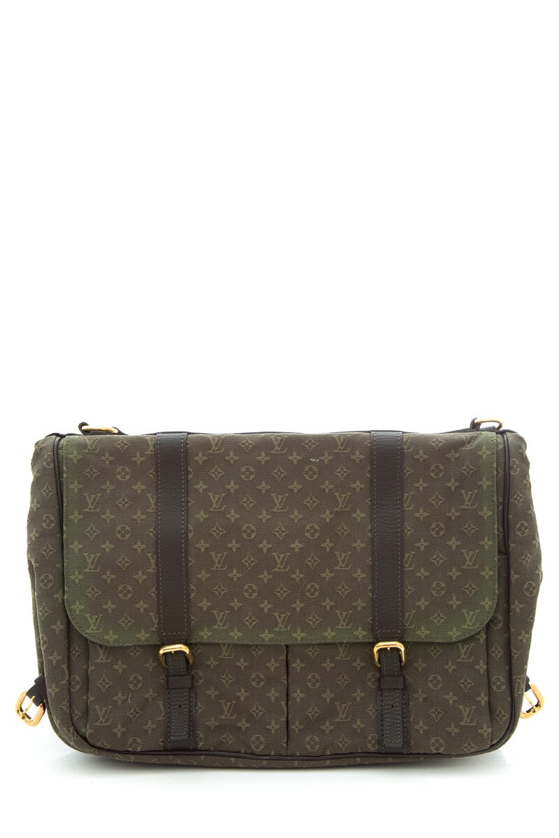 Louis Vuitton Green Monogram Messenger Bag