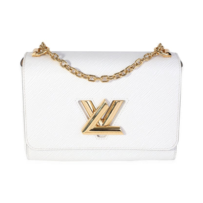 Louis Vuitton Blanc Epi Leather Twist MM