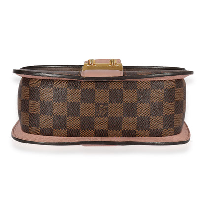 Louis Vuitton Damier Ebene & Magnolia Cuir Taurillon Wight Shoulder Bag