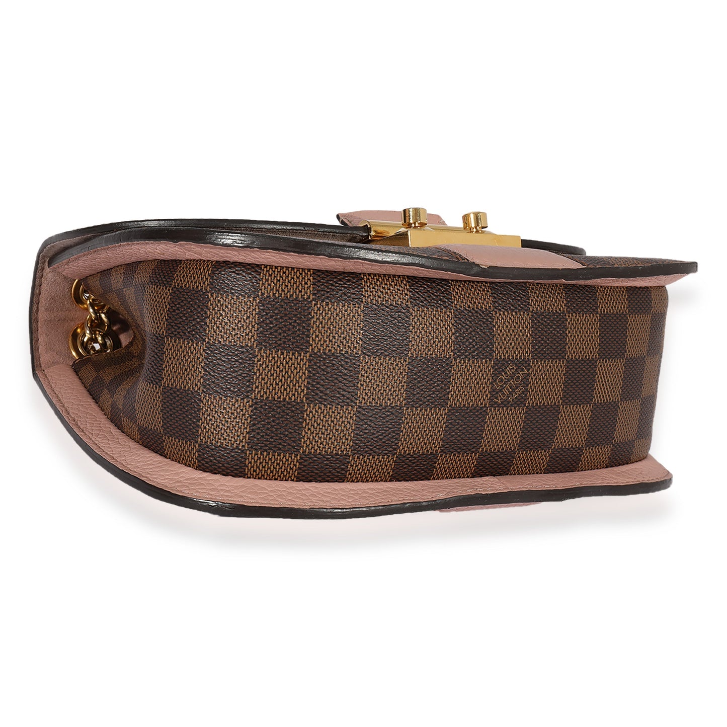 Louis Vuitton Damier Ebene & Magnolia Cuir Taurillon Wight Shoulder Bag