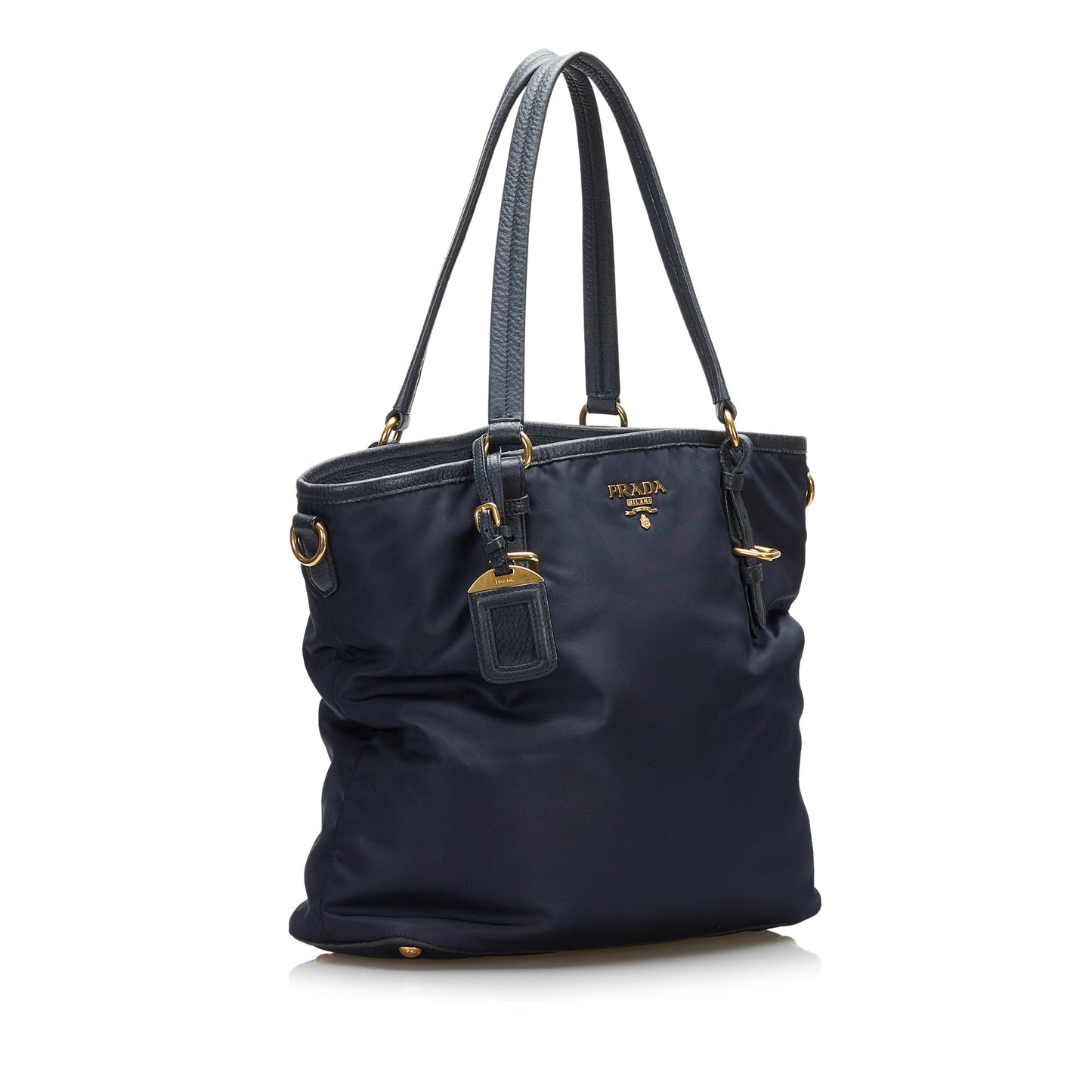 Prada Tessuto Shopper Blue Nylon