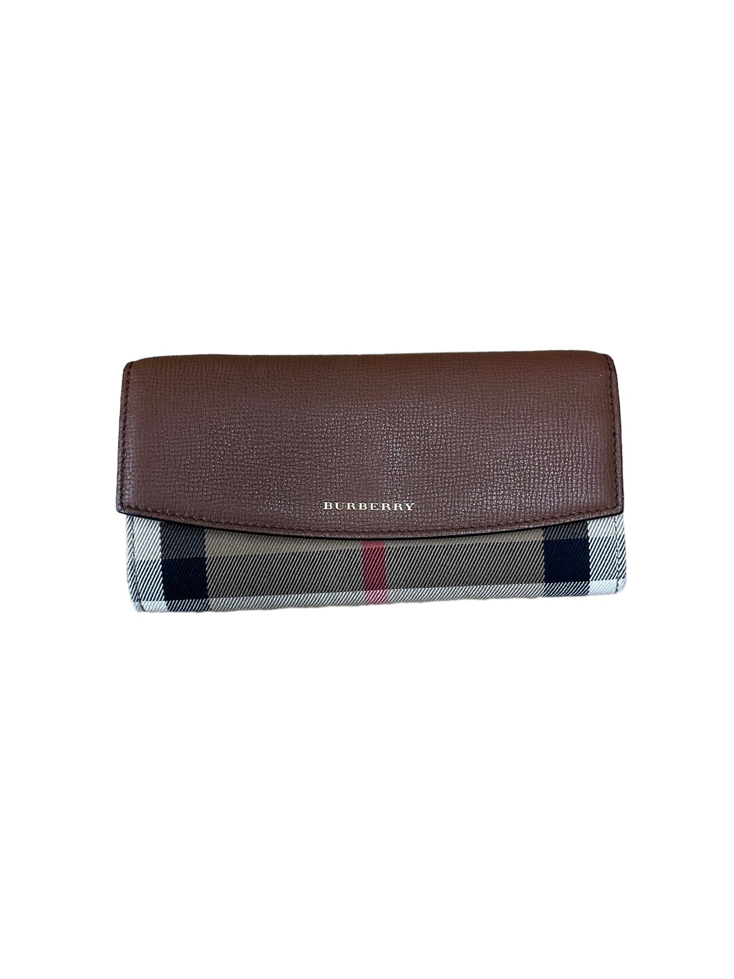 Wallet Luxury Designer By Burberry  Size: Medium