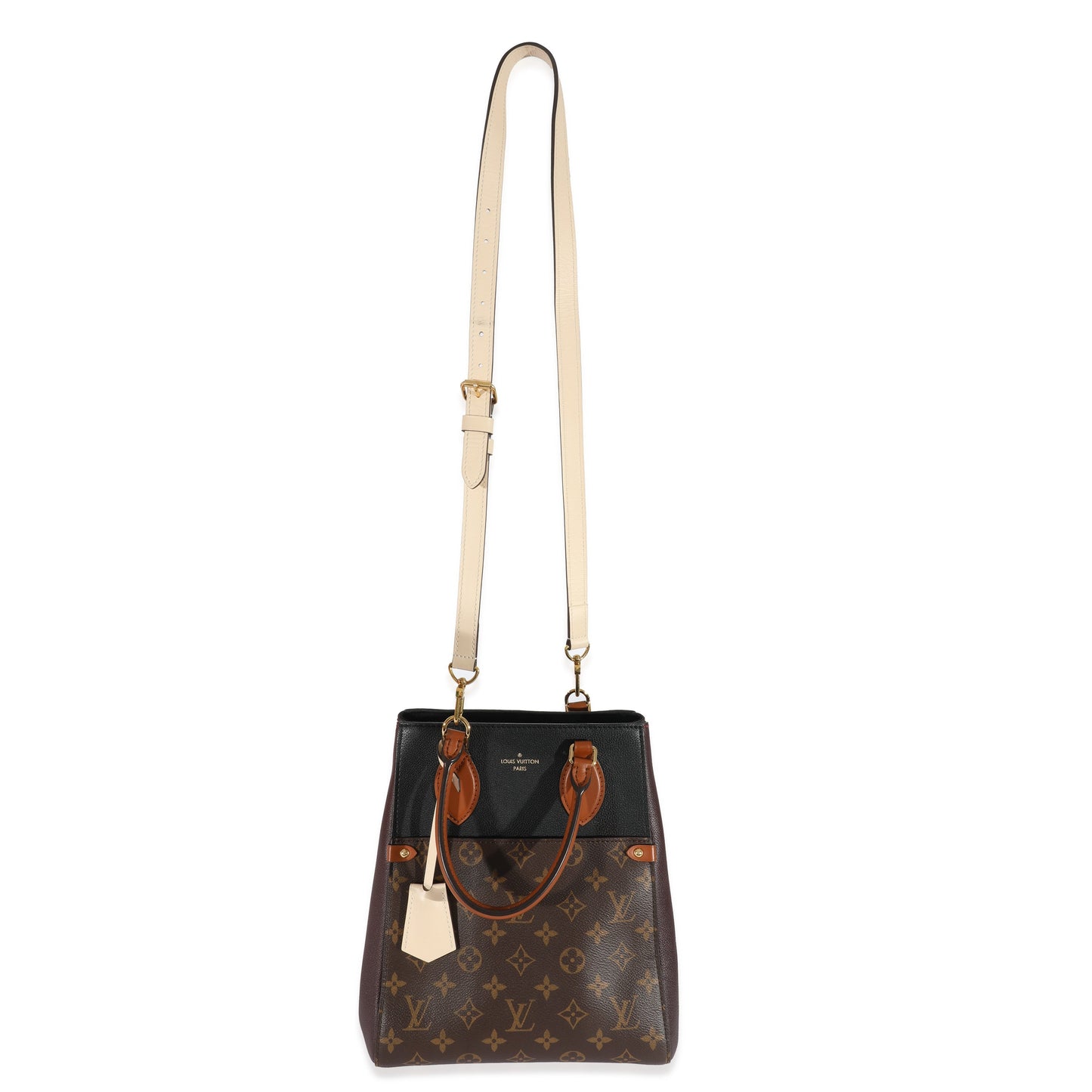 Louis Vuitton Monogram Leather Fold Tote MM