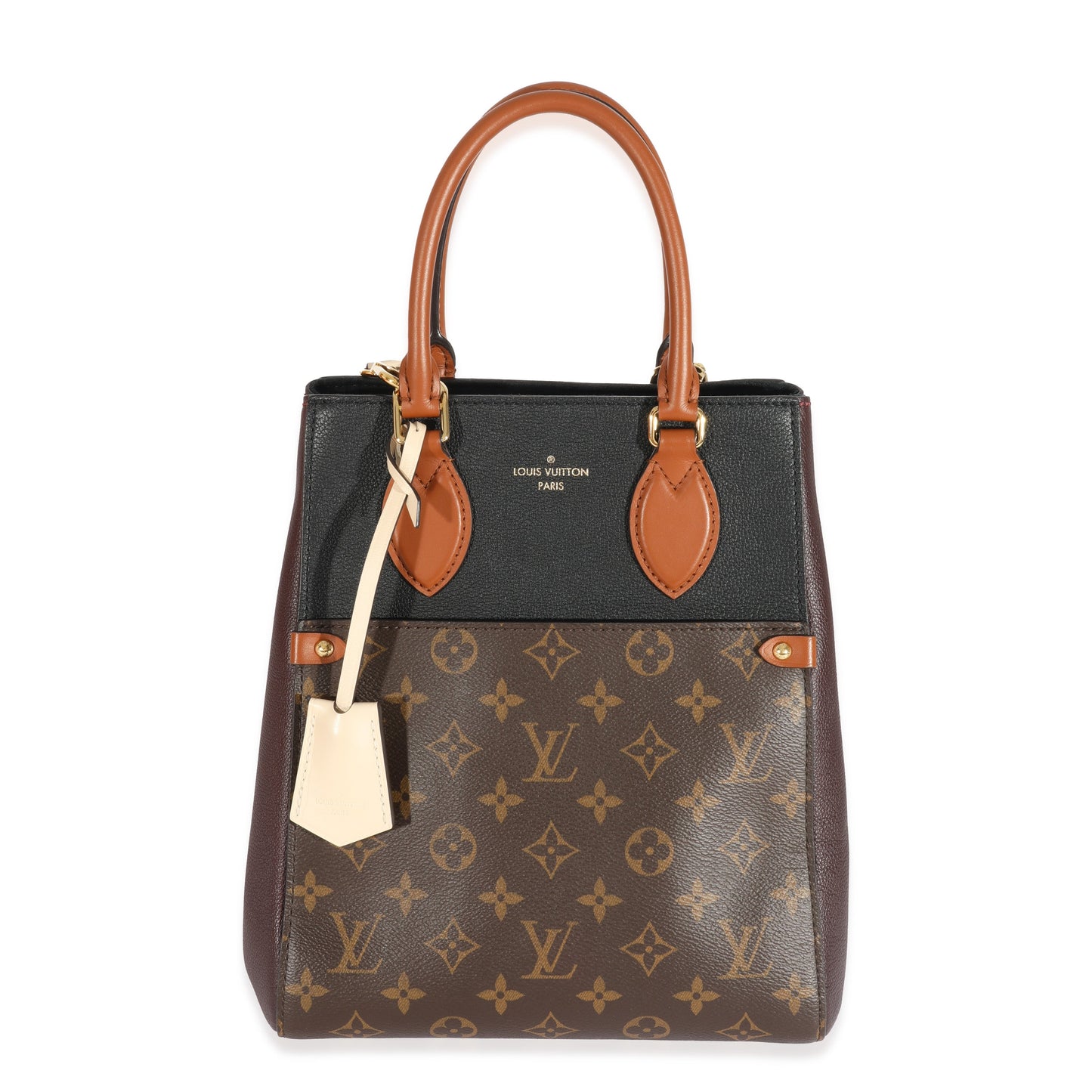 Louis Vuitton Monogram Leather Fold Tote MM