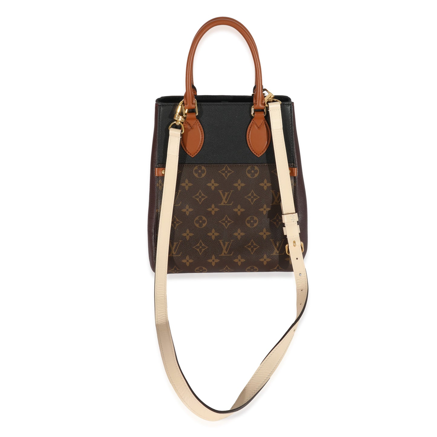 Louis Vuitton Monogram Leather Fold Tote MM