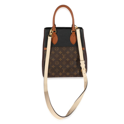 Louis Vuitton Monogram Leather Fold Tote MM