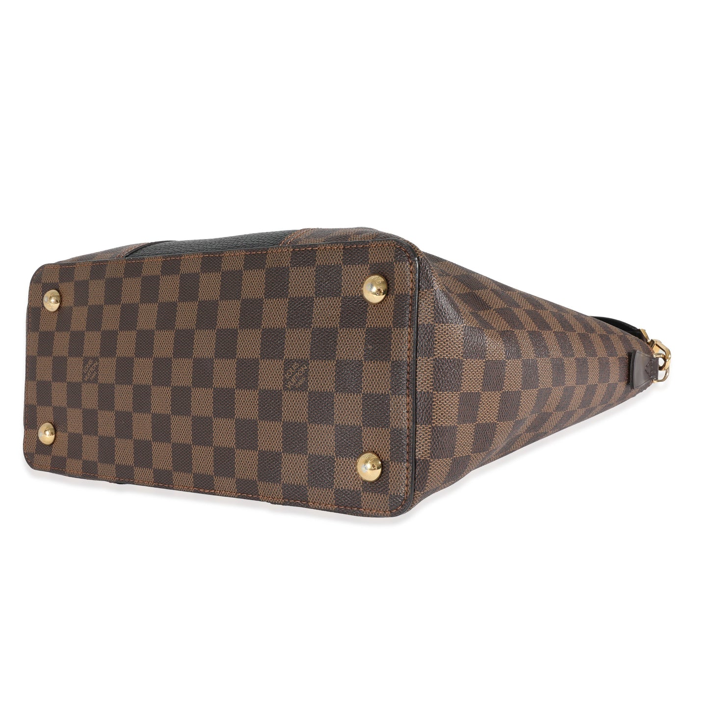 Louis Vuitton Canvas Damier Ebene Taurillon Jersey Tote