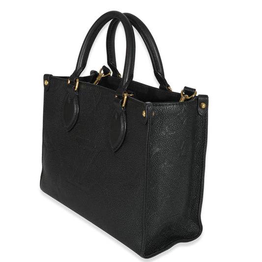 Louis Vuitton Black Empreinte Onthego PM