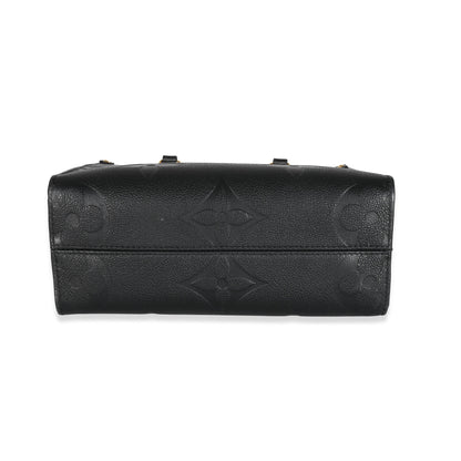 Louis Vuitton Black Empreinte Monogram Giant Onthego PM