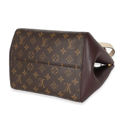 Louis Vuitton Monogram Canvas Calfskin Fold Tote MM